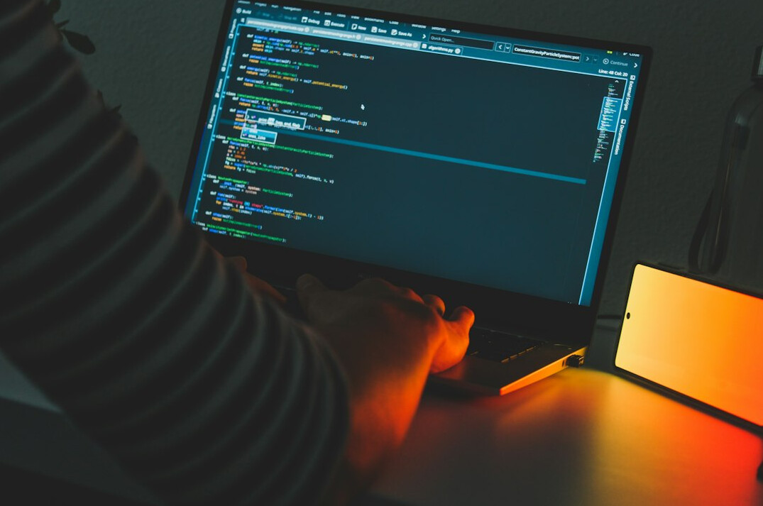 programmer working on insurance code
